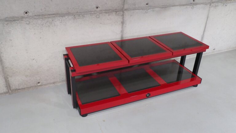Franc Audıo Accessorıes WOOD BLOCK RACK CARBON 1+3
